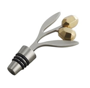 Bouchon de bouteille en acier inoxydable finition argentée, attrayant, pour fabricants et fournisseurs - Product Image 5