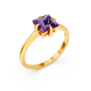 14K 9K 10K 18K Solid Gold 1Ct Lab Gemstone <b>Custom</b> <b>Ring</b> Certified Ethical Fine Jewelry MOQ 3pc 10pc RJC OEM ODM E201268 - Product Image 1