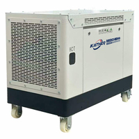 Groupe électrogène essence 1/3 phase 15KVA 20KVA 25KVA 30KVA 50KVA, refroidi par air, générateur au propane, générateur électrique d'urgence