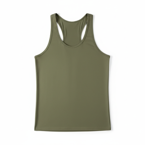 Men Breathable Racerback Tank Top Made In 100% Cotton Fabric Men Workout <b>Singlet</b> Sports Activities <b>Running</b> Stringer For Men - Product Image 5