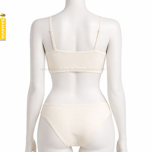 Sous-vêtements RTP pour femmes en coton et fibre de bambou, ensemble soutien-gorge et culotte respirant, doux pour la peau, ajustement confortable |   Fournisseur en gros - Product Image 2
