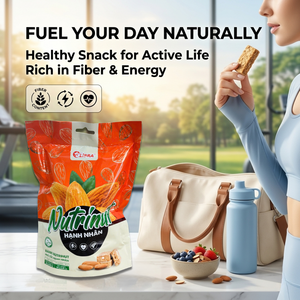 Super Nutritious Healthy Snack for Active Life Almond Energy <b>Biscuit</b> Healthy Snack 195g ODM Wholesale Factory - Product Image 1