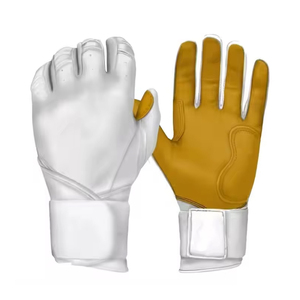 Gants de frappe de baseball en cuir Harry Johnson pour la vente en gros – Fermeture auto-agrippante, emballage personnalisé, construction de qualité - Product Image 1