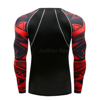 Rashguard Premium Respirant Écologique à Compression, Tissu Séchage Rapide, Léger et Extensible pour l'Entraînement et les Activités Aquatiques