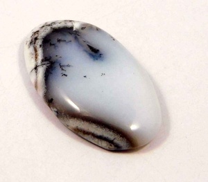 Opale Dendritique Naturelle 5A, Coupe Poire, Vente en Gros Usine, Pierres d'Opale Blanches, Gamme de Tailles de 2x3mm à 13x19mm, Pour la Fabrication de Bijoux - Product Image 3