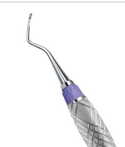 เครื่องมือผ่าตัดทางทันตกรรมสแตนเลสสตีลแบบแมนนวล ยี่ห้อ Barnhart Scaler 5/6 Rigid Everedge ด้ามจับแบบกลวง พร้อมโลโก้ Hu_Friedy แบบกำหนดเอง - Product Image 4