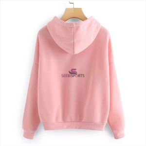 Nueva Sudadera con Capucha para Mujer, Estilo Urbano, de Alta Calidad, Poliéster/Algodón, Felpa Suave y Transpirable, Tallas Grandes, Estampado con Técnicas Tie Dye - Product Image 2