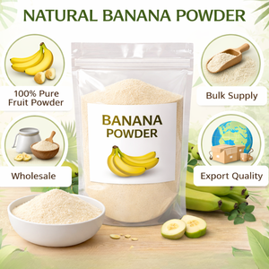 SEED-5 Polvo de Plátano Orgánico Liofilizado 100% Polvo de Fruta Pura |   Calidad Alimentaria, Vida Útil de 24 Meses |   Precio al por Mayor para Suministro a Granel - Product Image 5