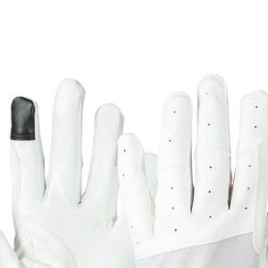 AINAS INDUSTRIES Nouveauté Gants d'équitation en cuir pleine fleur personnalisés unisexe respirants imperméables avec fermeture auto-agrippante - Product Image 6