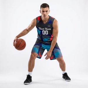Groothandel op maat gemaakte gesublimeerde basketbaluniformen, ademende Dry Fit mesh jersey en shorts set, OEM ODM heren, jeugd, kinderen - Product Image 6