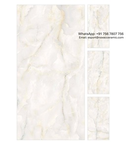 Azulejos de Porcelana Pulida CLA RE BEIGE First Choice Onyx 24x48, Superficie Brillante, Azulejos Vitrificados, Apartamento Moderno, Cerámica Novac - Product Image 6