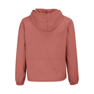 Veste légère à capuche et fermeture éclair pour femme, couleur unie, décontractée, manches longues, vêtement d'extérieur printemps avec poches latérales, en polyester - Product Image 3