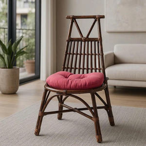 Silla de mimbre moderna, muebles de ratán de alta calidad para comedor y sala de estar, para dormitorios, hoteles, escuelas y parques, Vietnam. - Product Image 1