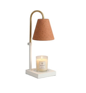 Brown Shade Electric Candle Warmer Lamp For Home Office Tabletop Use Candle <b>Melting</b> Lighting Decoration Use Candle Warmer Lamp - Product Image 1