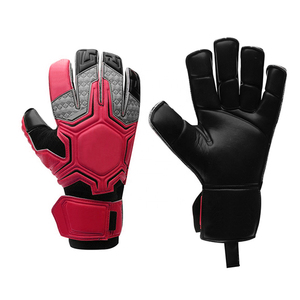 Professional Football Goalkeeper Gloves Full Finger PU Leather Non Slip Breathable With <b>Adjustable</b> Wrist <b>Strap</b> Unisex - Product Image 3
