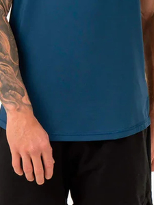 เสื้อกล้ามผู้ชายแบบสั่งทำพิเศษ ผ้าระบายอากาศ แห้งเร็ว ดีไซน์ไร้แขน เหมาะสำหรับออกกำลังกาย ฟิตเนส และสวมใส่ลำลอง - Product Image 6