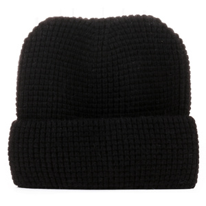 Bonnets en laine tricotés personnalisés, mignons, luxueux et chauds, de qualité supérieure, couleur unie, pour hommes - Product Image 2