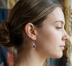 Natural Garnet <b>Dangle</b> <b>Earrings</b> 925 Sterling <b>Silver</b> Rose Gold Yellow Gold Plated Handmade Boho Marquise Gemstone <b>Earrings</b> for Her - Product Image 2