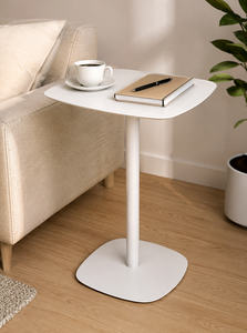 Elegant Black Powder Coated Metal <b>Side</b> <b>Table</b> <b>Compact</b> Coffee End <b>Table</b> for Living Room Bedroom Balcony Lounge Office Furniture - Product Image 4