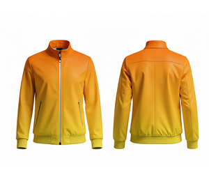 Chaqueta Deportiva Sublimada de Alta Calidad con Cierre, para Running y Fitness, Cálida, Transpirable y de Secado Rápido |   Tallas Hombre Mujer Juvenil - Product Image 1