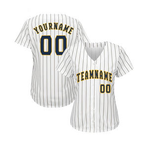 Camisetas de Béisbol Juveniles Personalizadas al por Mayor para Hombre, Camisetas de Béisbol Juveniles Sublimadas, Camisetas de Softbol con Cuello en V - Product Image 1