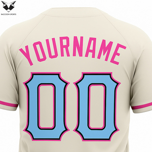 เสื้อเบสบอลผ้าเนื้อนุ่มสั่งทำได้ตามต้องการ ดีไซน์ใหม่ทันสมัย ระบายอากาศได้ดี ผลิตจากโพลีเอสเตอร์ 100% พิมพ์ลายดิจิทัล ราคาขายส่ง - Product Image 5