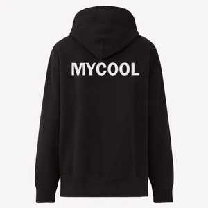 เสื้อฮู้ดโอเวอร์ไซส์สำหรับฤดูหนาว ยูนิเซ็กซ์ ผ้าฝ้าย 100% สไตล์สตรีทแวร์ ออกกำลังกายได้ สกรีนโลโก้ได้ ซิป ระบายอากาศ แห้งเร็ว ผ้าฟลีซหนานุ่ม - Product Image 2