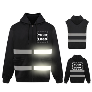 Sweat à capuche de sécurité pour homme, design personnalisé, en coton épais, style streetwear, avec logo personnalisable, sweat à capuche vierge avec support personnalisé, sweat à capuche de sécurité - Product Image 3