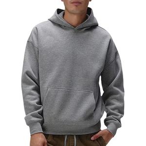 Men's 100% Cotton Custom Logo Front Hoodie Double <b>Zip</b> <b>Hooded</b> Sweatshirt Regular Fit Pullover Terry Fabric Eco-Friendly - Product Image 1