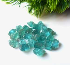 Natural Sky Apatite Rough Gemstone Raw <b>Blue</b> Apatite Crystal Healing Stone For Jewelry Making Bulk Supply Loose Stone - Product Image 3