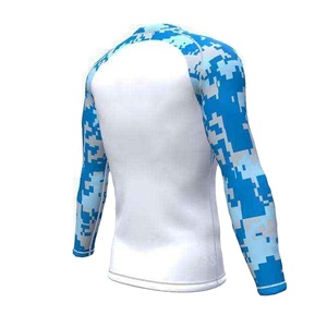 Out Class Custom Printed Long Sleeve Fit Compression Men's Rash Guard Sublimation Printed Rash Guard <b>Tshirts</b> - Product Image 6