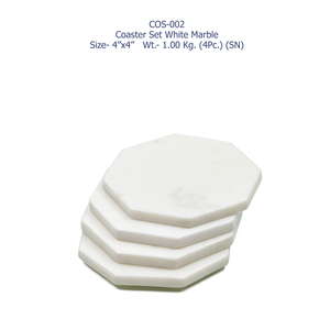 Premium Hexagon <b>Marble</b> <b>Coasters</b> Real Natural Stone Drink Mats for Home Hotel Bulk Wholesale Price from Indian Factory Supply - Product Image 2