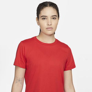 Nuevas Camisetas Deportivas de Moda para Mujer al por Mayor, 100% Algodón, Manga Corta, Transpirables, con Logotipo, Personalizadas, Tejidas, Sólidas - Product Image 3