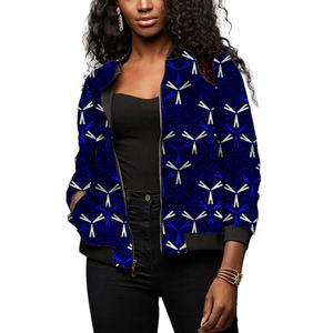 เสื้อแจ็กเก็ตนักบิน1-5XL สำหรับผู้หญิงพร้อมเสื้อผ้าสไตล์แอฟริกันพิมพ์ลายอังการา - Product Image 2