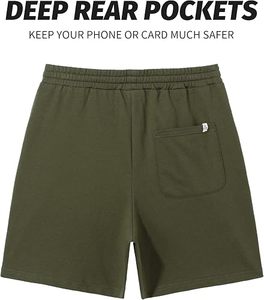 Pantalones Cortos Deportivos Transpirables para Hombre, para Correr, Gimnasio, Fitness, con Logotipo Personalizado, 5 Pulgadas, Casuales - Product Image 2