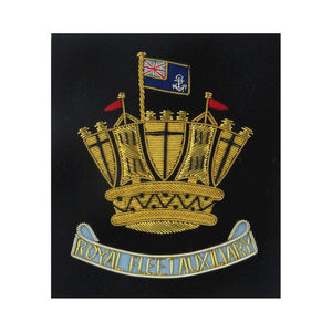 Insignia de blazer ceremonial cómoda y superventas, bordada a mano con hilo de oro, de tela de lona, personalizada. - Product Image 2