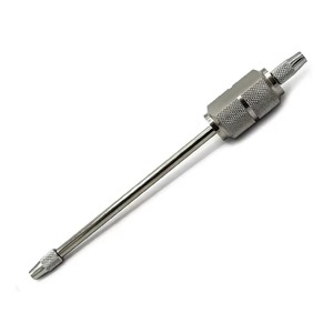 Extracteur manuel de couronnes dentaires en acier inoxydable avancé avec 3 embouts pour un retrait contrôlé des couronnes et des bridges en clinique dentaire - Product Image 5