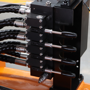 รถเครนติดรถบรรทุกไฮดรอลิก 10 ตัน แบบแขนพับได้ (Knuckle Boom Crane)  รถเครนติดรถบรรทุกเคลื่อนที่สำหรับขนส่งสินค้า ขาย - Product Image 5
