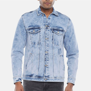 Chaqueta de Mezclilla para Hombre, Corte Ajustado, Fabricación Profesional, para Invierno, Uso Casual y al Aire Libre, Personalizable - Product Image 1