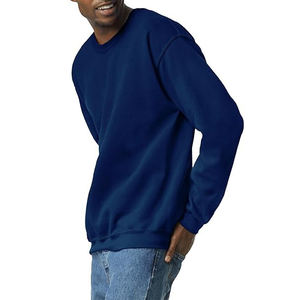 Neck Sweatshirt Classic Comfortable Cotton Blend Top Perfect for Everyday Layering Streetwear or Casual Outfits - Product Image 3