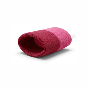 Bracelet de poignet en tissu extensible personnalisé, avec logo sur mesure, pour l'entraînement sportif et les sports d'équipe. - Product Image 6