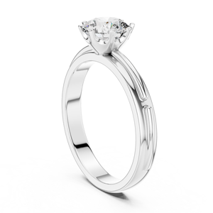 Modern 925 Sterling Silver Moissanite <b>Diamond</b> <b>Ring</b> Wholesale Wedding Jewelry OEM ODM Supplier Factory - Product Image 3
