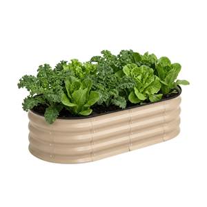 OEM Metal Raised Garden Bed Outdoor <b>Planter</b> Box with Rust Resistant Coating for Growing <b>Vegetables</b> in Home Garden Use GB026 - Product Image 1