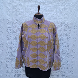 Chaquetas de Terciopelo Suave de Diseño Occidental, Bordadas, con Bolsillos Delanteros Abiertos, Estilo Nehru, Abrigo Bohemio Informal para Mujer - Product Image 5