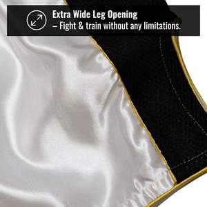 Pantalones Cortos de Muay Thai para Hombre, Estampados, Cintura Elástica, para Entrenamiento, Gimnasio, Kickboxing, Ligeros, Coloridos - Product Image 4