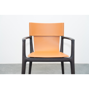 Sillón de Madera de Nogal Premium, Sillón Contemporáneo para Sala de Estar, Oficina en Casa, Villa, Hotel, Muebles PISANO - Product Image 6