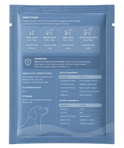 Poudre Apaisante pour Animaux de Compagnie Chiens Chats Soulagement de l'Anxiété et du Stress Supplément Herbal Naturel Favorise une Relaxation Rapide Contrôle du Comportement Vente en Gros OEM - Product Image 2