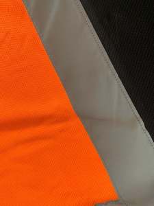 Camiseta Reflectante de Alta Visibilidad de Secado Rápido con Logotipo Personalizado, Camiseta Polo de Seguridad Reflectante para Trabajo en Construcción - Product Image 6