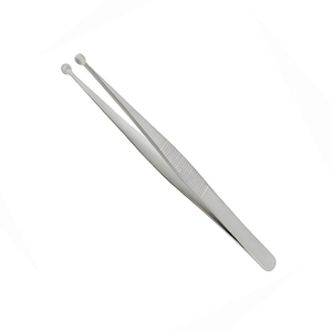 High Quality Beading Tweezers Cup Shaped Tips Bead Pearl Makeup Piercing Grabber Tweezers Wholesale OEM Piercing Suppliers - Product Image 3
