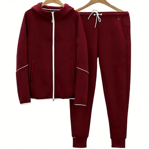 Conjuntos Deportivos de Dos Piezas de Forro Polar para Otoño, Casuales, para Correr, Entrenar, de Alta Calidad, Personalizados, para Hombre - Product Image 1
